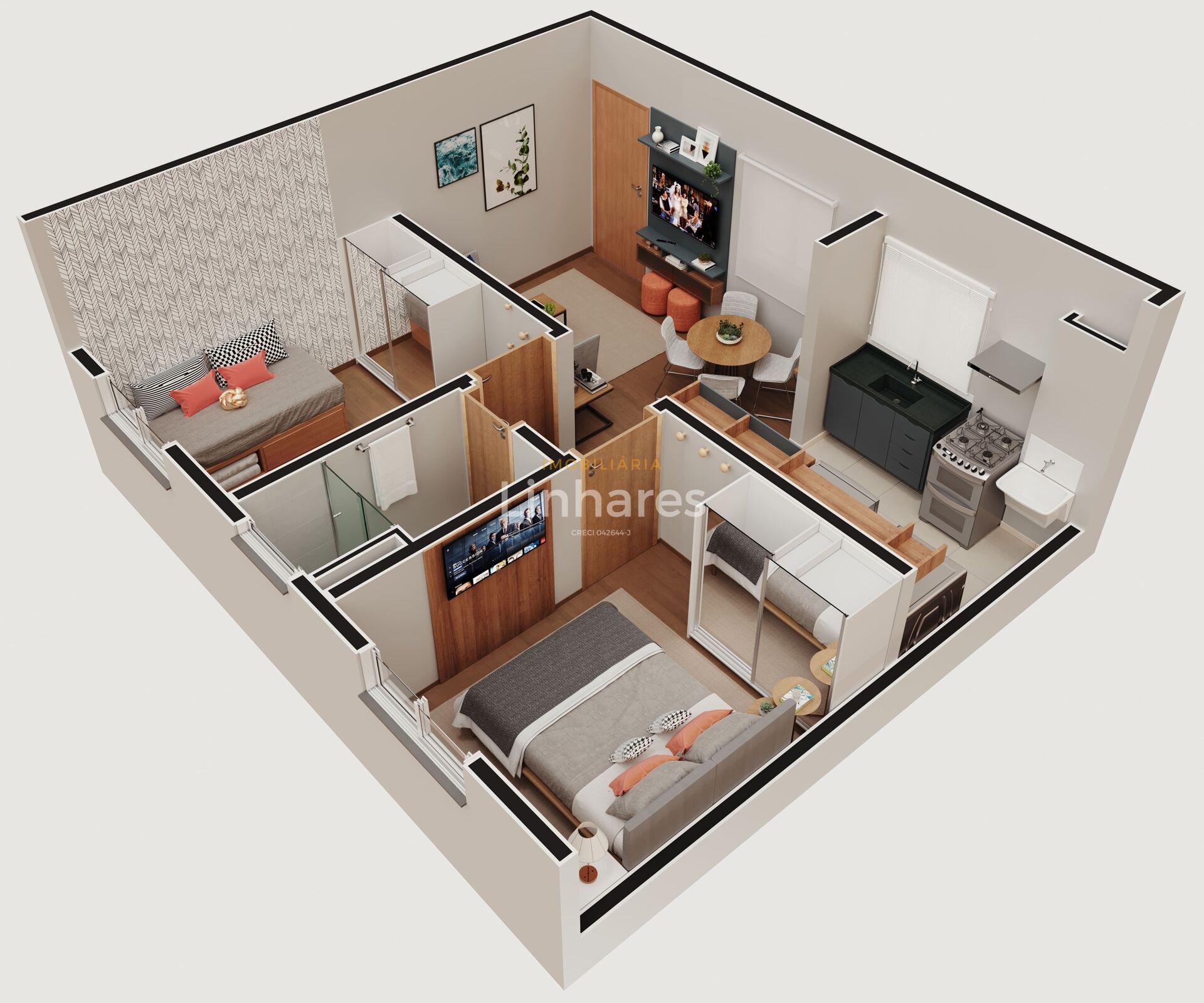 Apartamento à venda com 2 quartos, 41m² - Foto 13