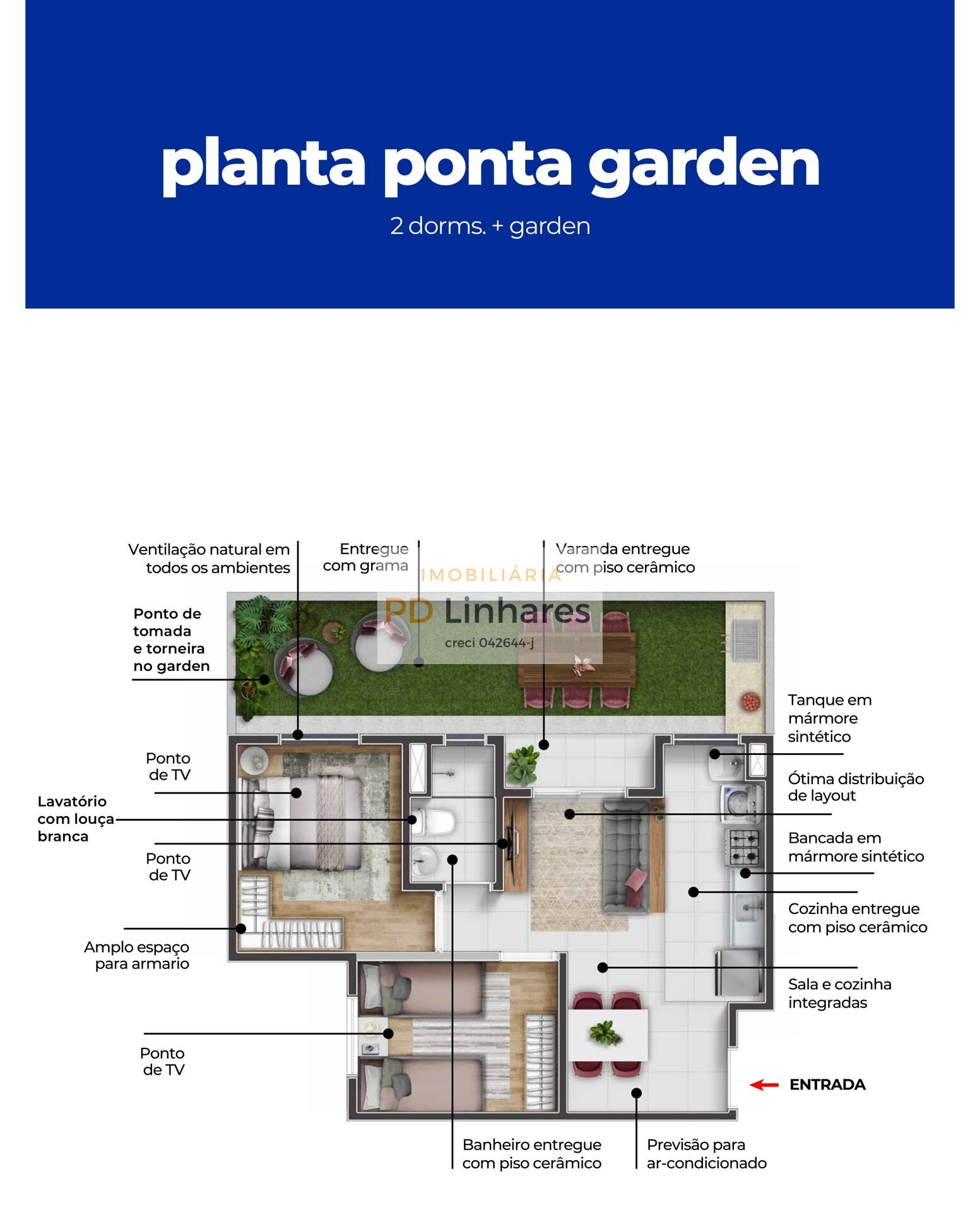 Apartamento à venda com 2 quartos, 40m² - Foto 12