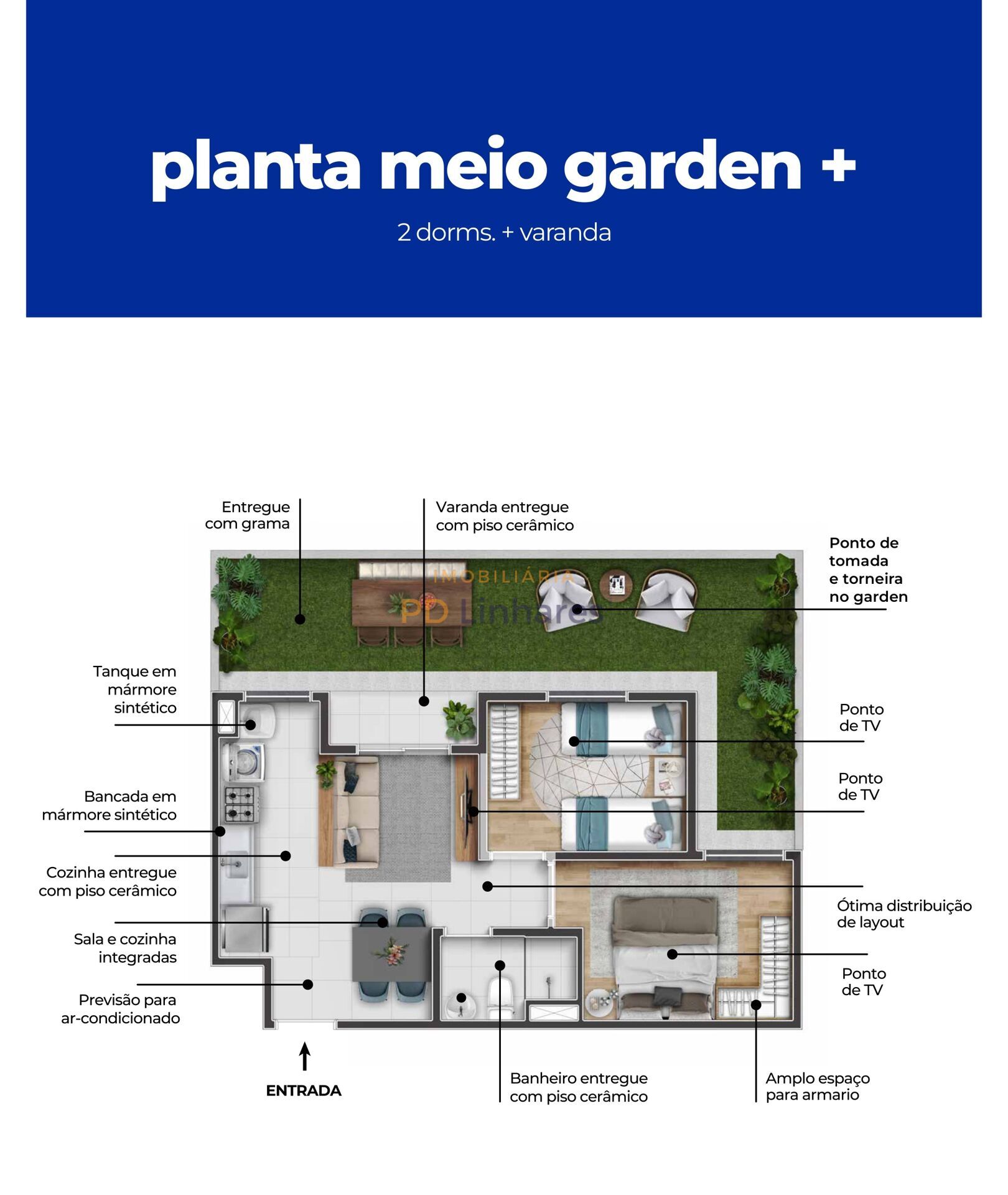 Apartamento à venda com 2 quartos, 40m² - Foto 11