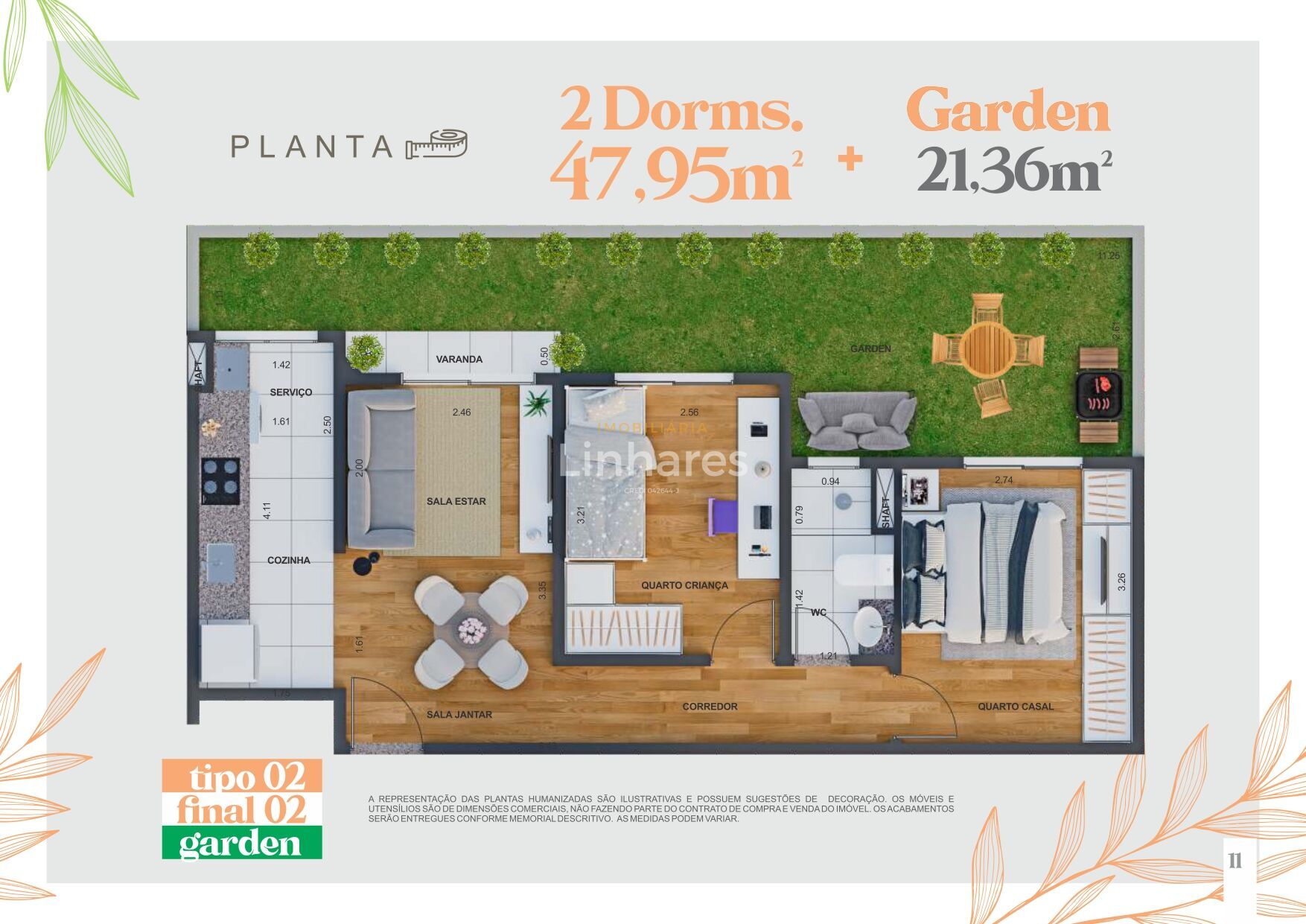 Apartamento, 2 quartos, 47 m² - Foto 7