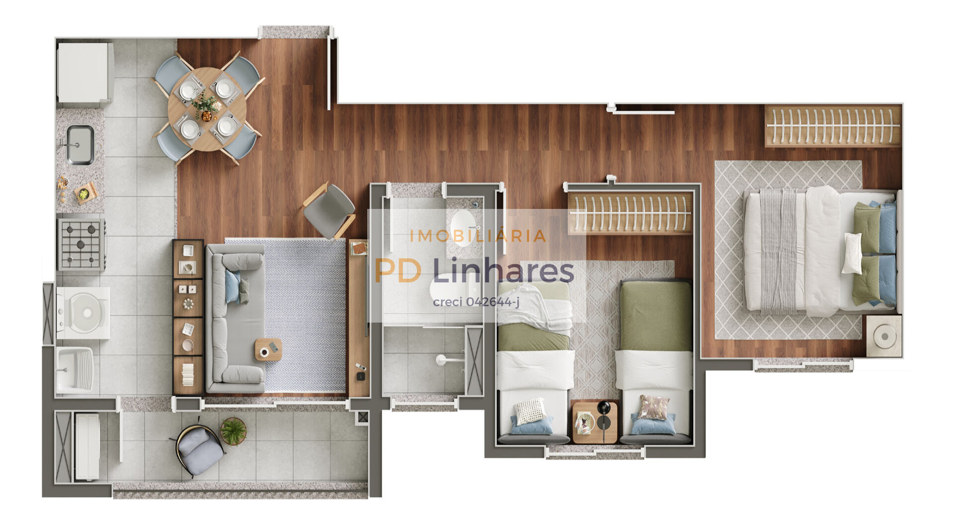 Apartamento à venda com 2 quartos, 46m² - Foto 10