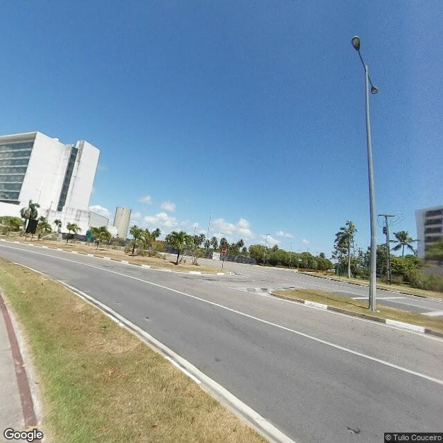 Imagem estática do "Street View" da localização