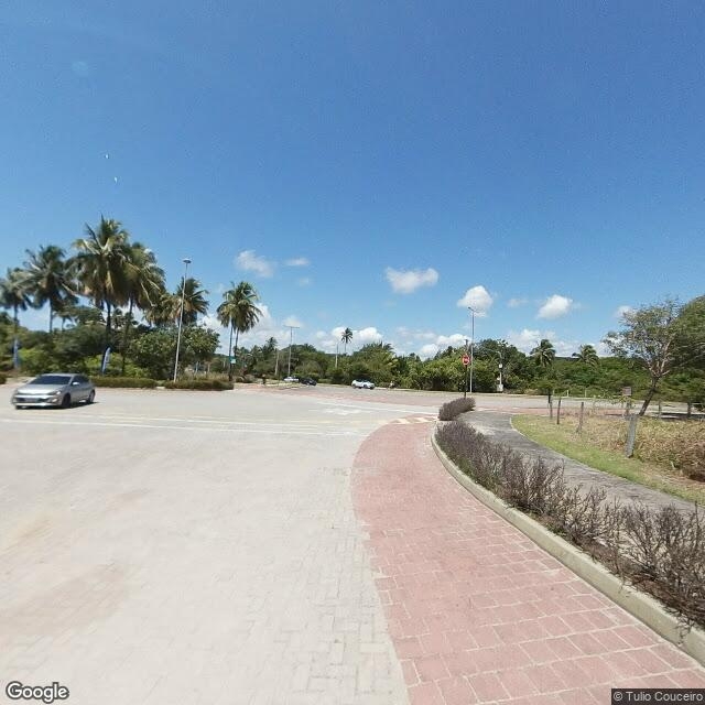 Imagem estática do "Street View" da localização