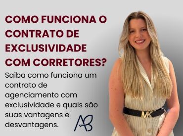 Como funciona o contrato de exclusividade com corretores?
