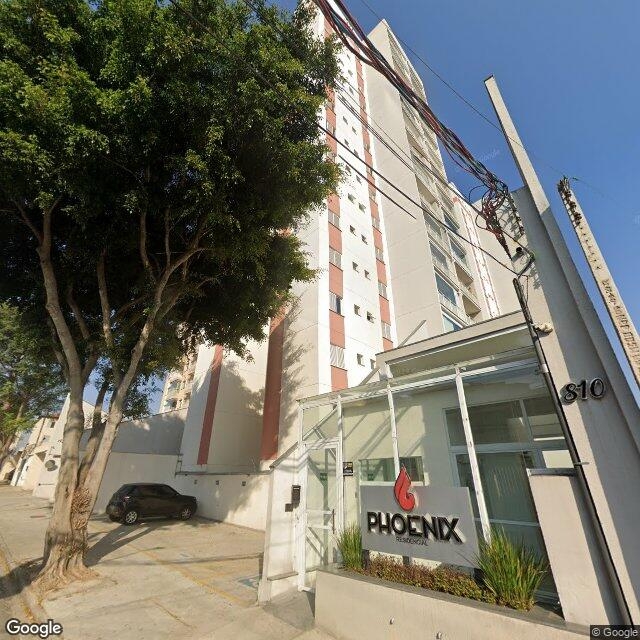 Imagem estática do "Street View" da localização