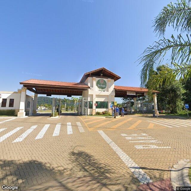 Imagem estática do "Street View" da localização