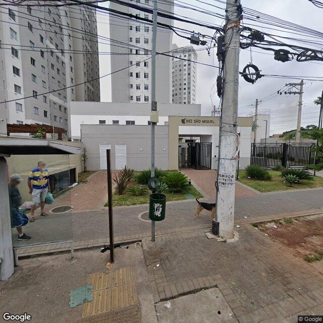 Imagem estática do "Street View" da localização