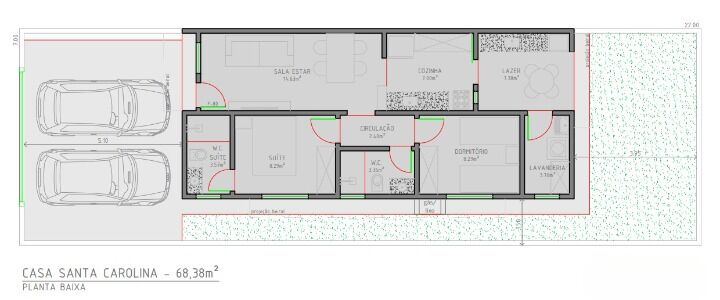 Casa à venda com 2 quartos, 68m² - Foto 2