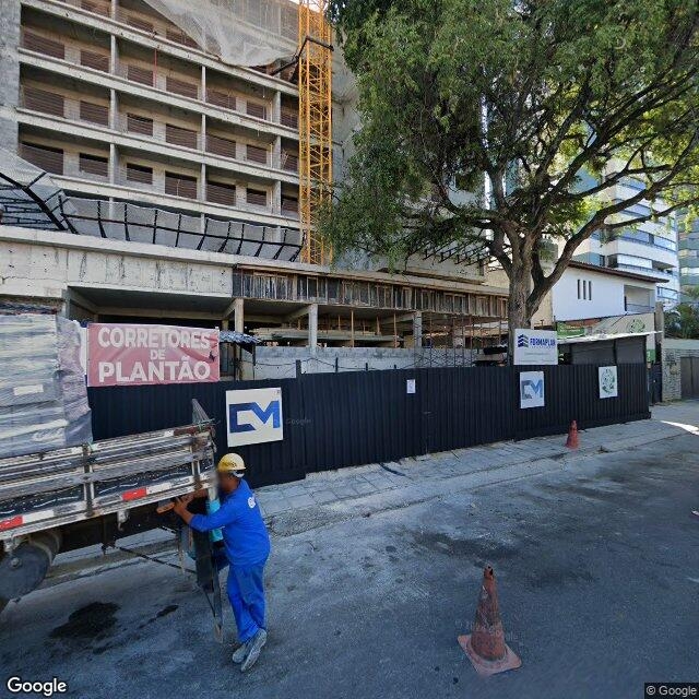 Imagem estática do "Street View" da localização