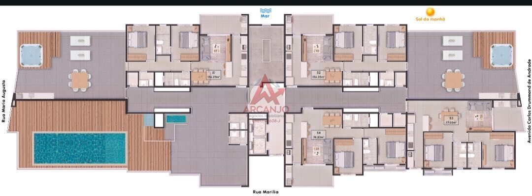 Apartamento, 2 quartos, 75 m² - Foto 3