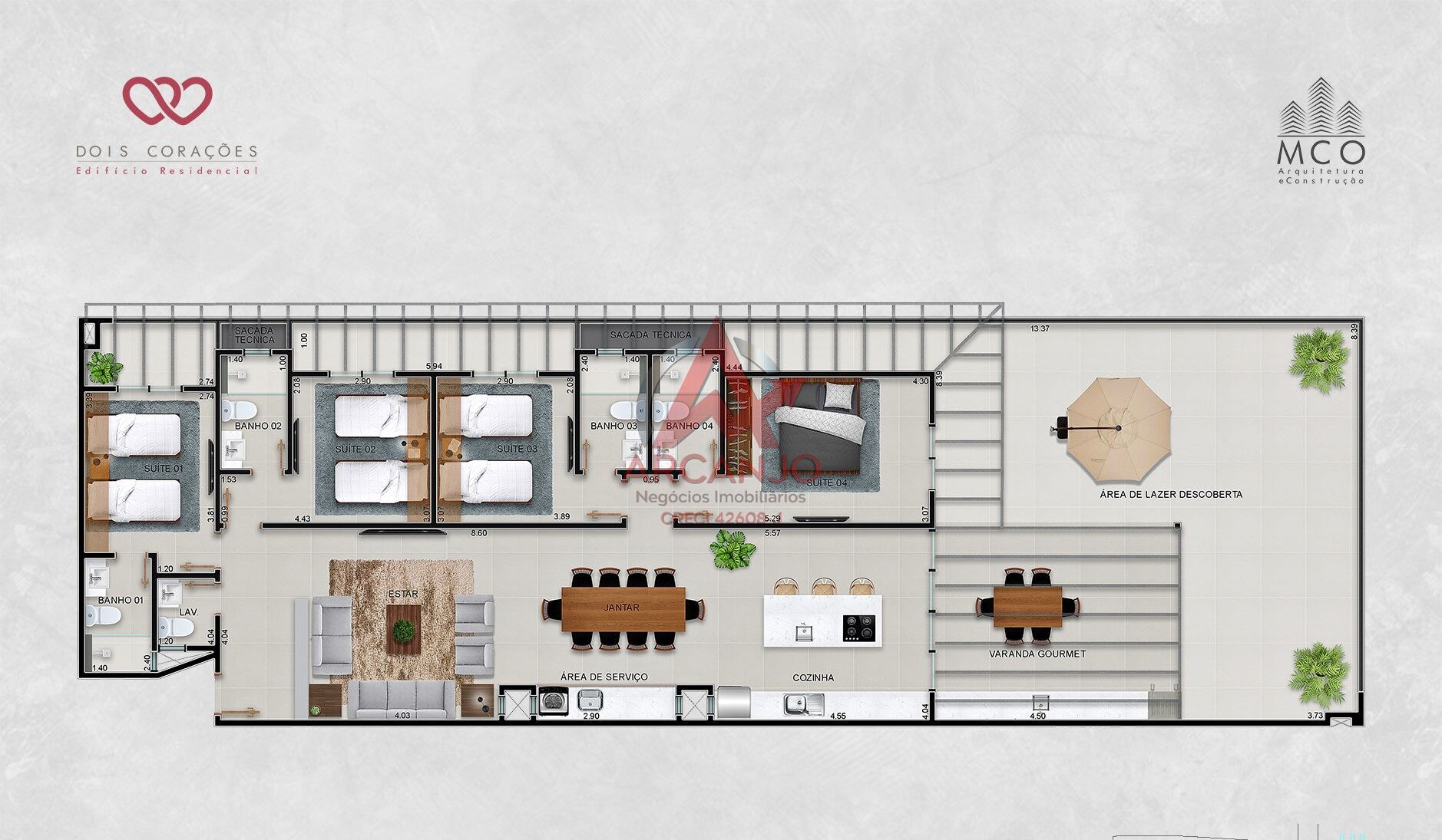Cobertura, 4 quartos, 230 m² - Foto 23