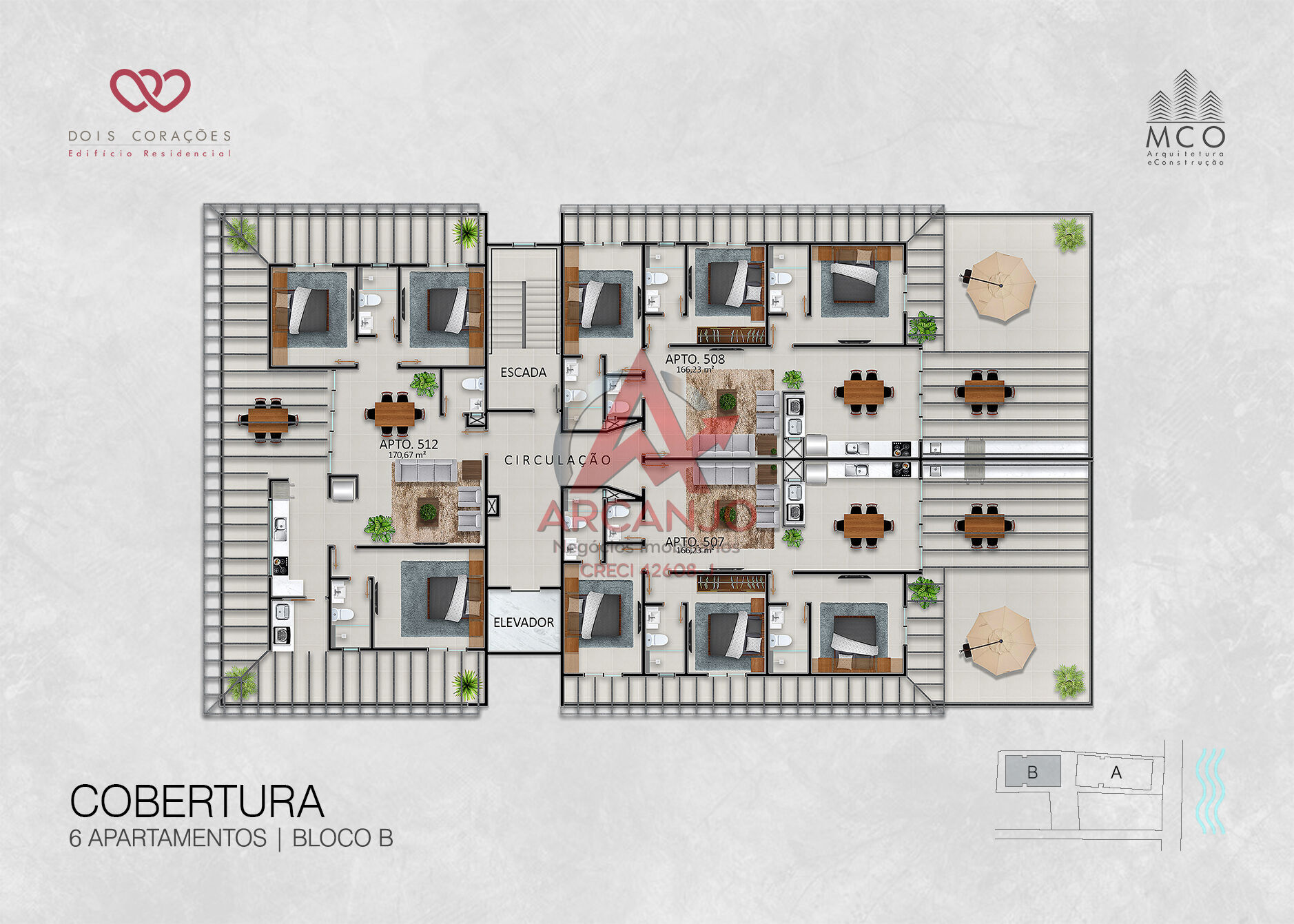 Cobertura, 4 quartos, 230 m² - Foto 22