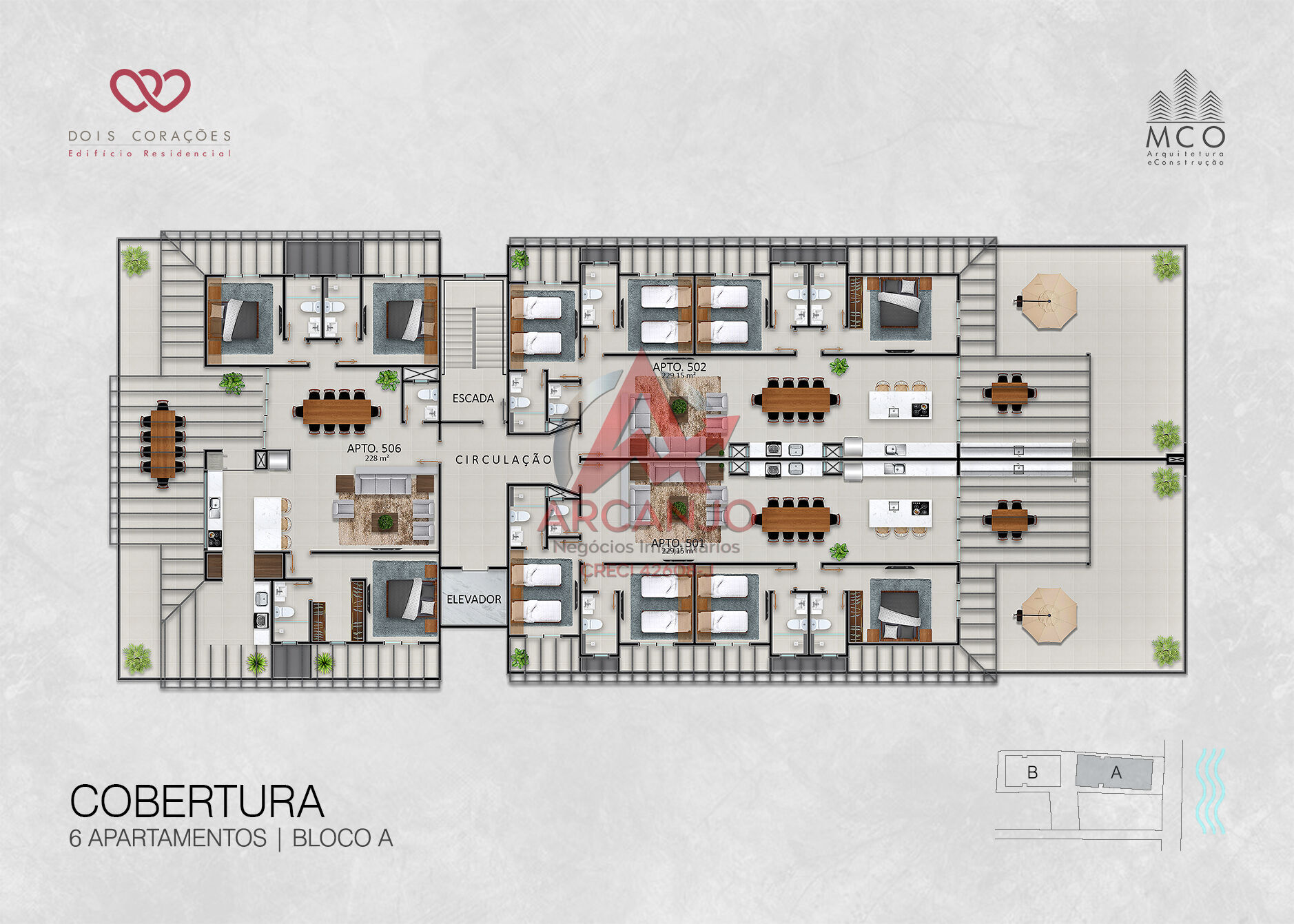 Cobertura, 4 quartos, 230 m² - Foto 21