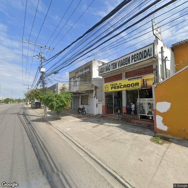 Imagem estática do "Street View" da localização