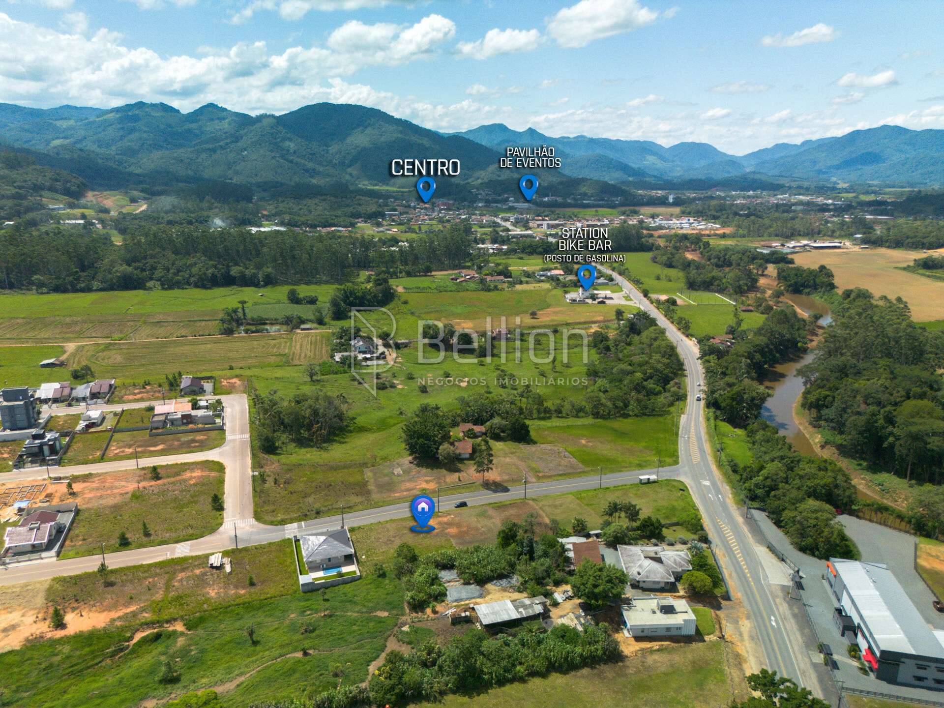Terreno no Loteamento Jardim América - em Rio dos Cedros — foto 3