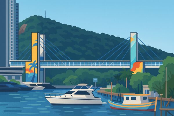 Manutenção em elevador da Passarela da Barra - Setembro