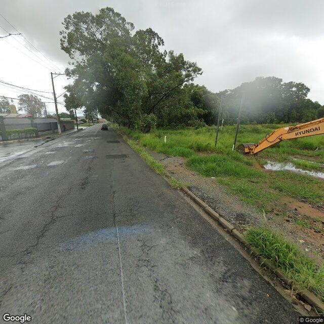 Imagem estática do "Street View" da localização