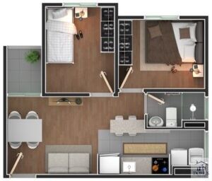 Apartamento, 2 quartos, 41 m² - Foto 27