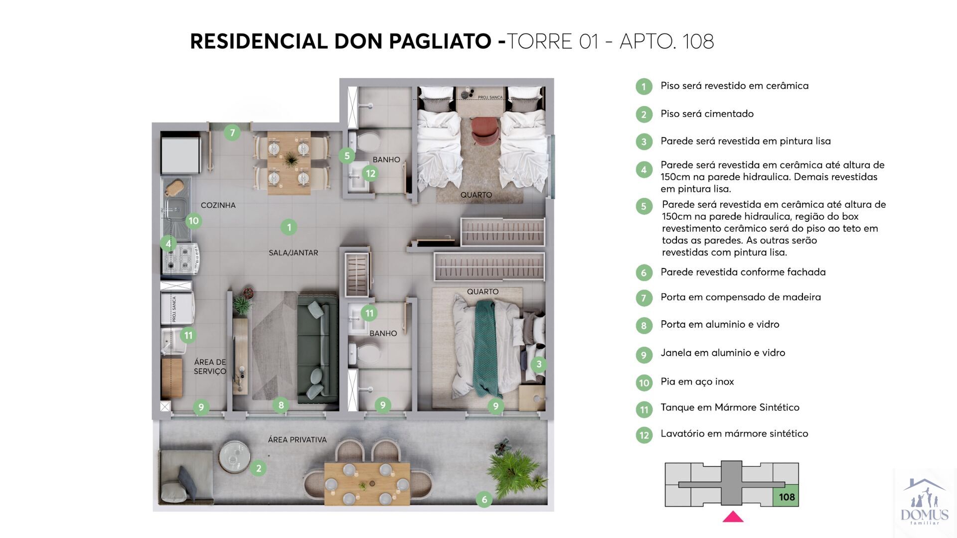 Apartamento, 2 quartos, 64 m² - Foto 26