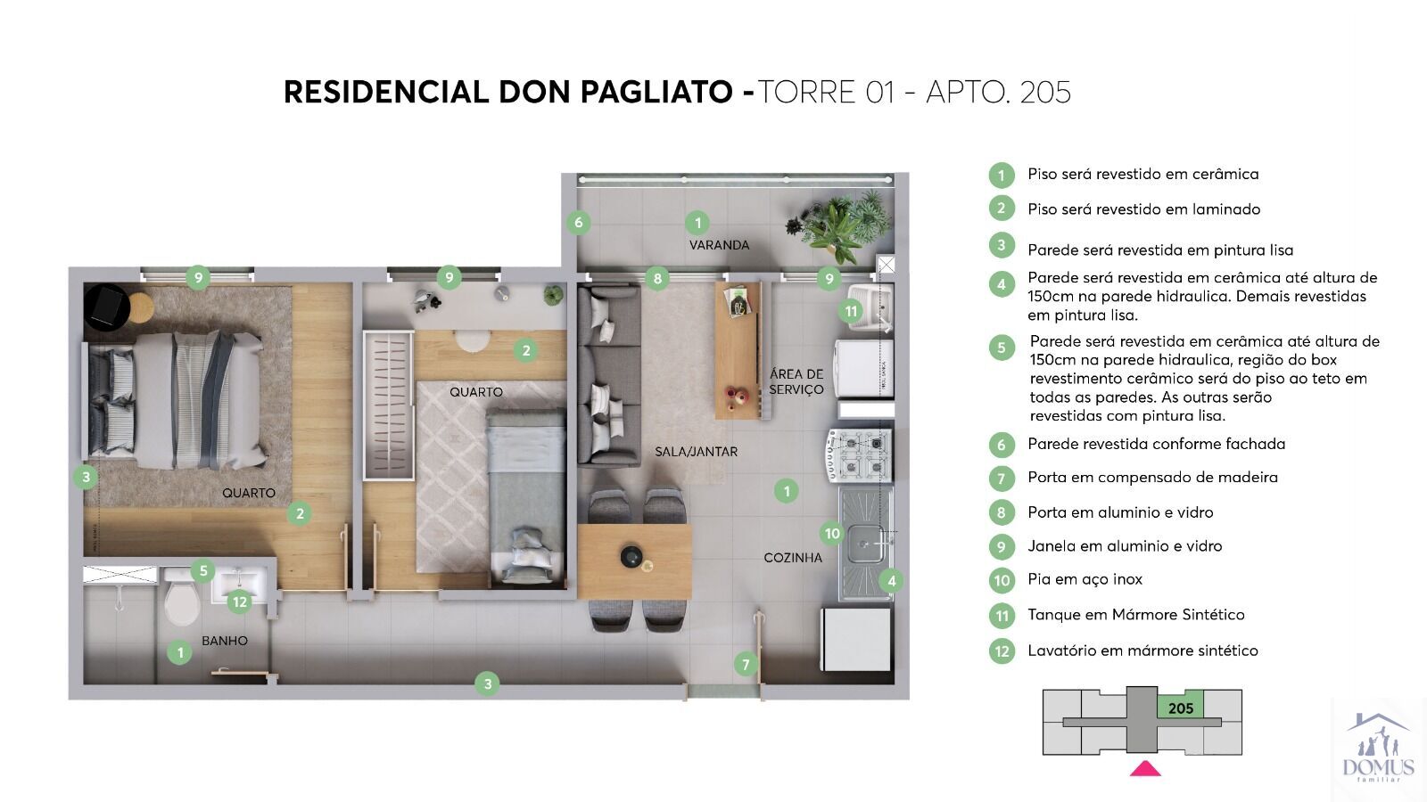 Apartamento, 2 quartos, 64 m² - Foto 9