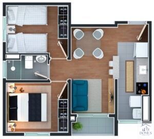 Apartamento, 2 quartos, 41 m² - Foto 10