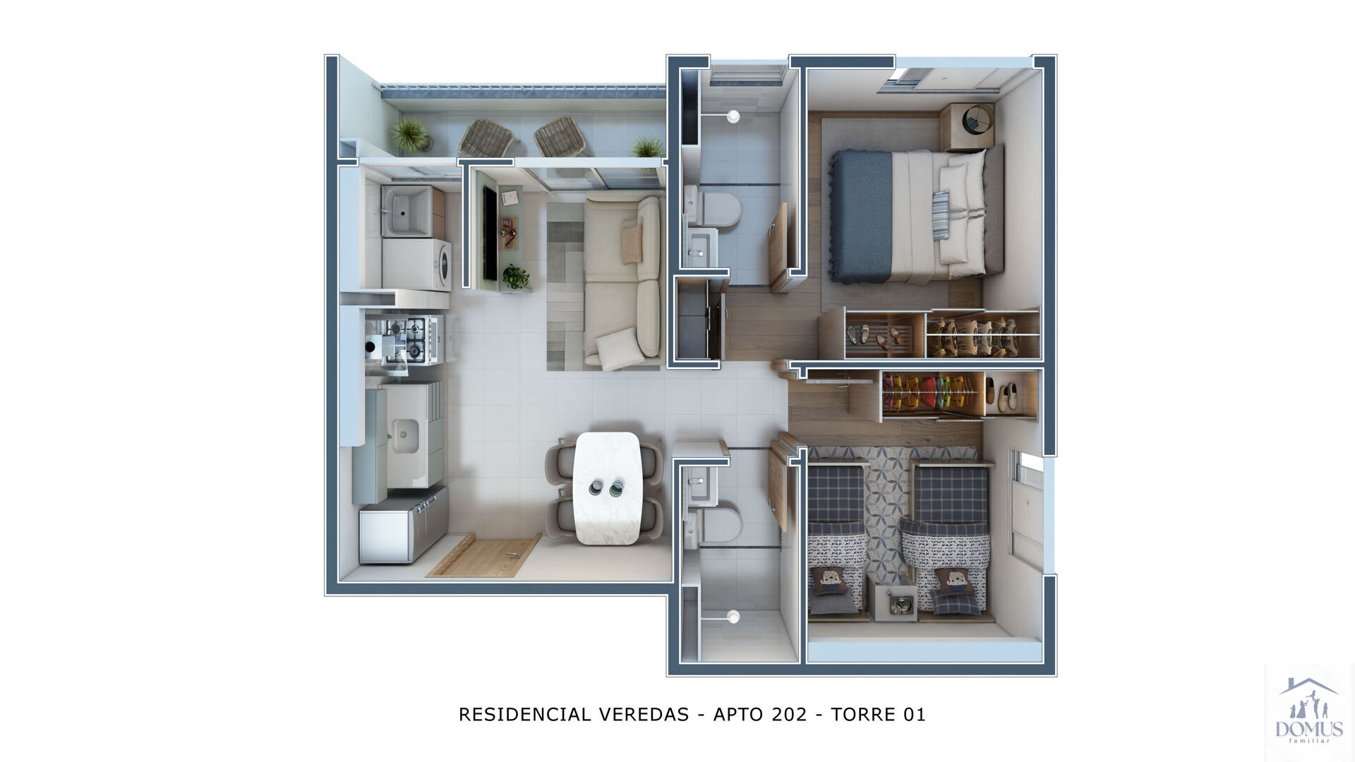 Apartamento, 2 quartos, 43 m² - Foto 12