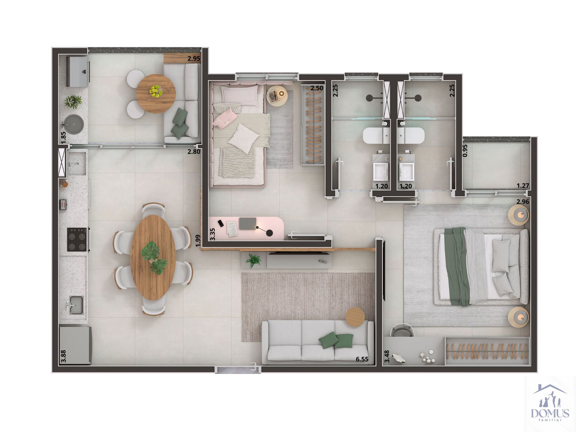 Apartamento, 2 quartos, 60 m² - Foto 38