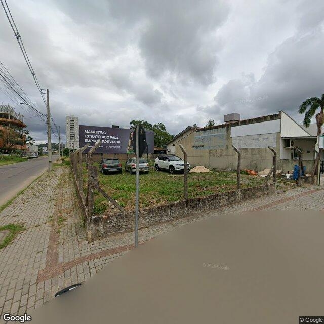 Imagem estática do "Street View" da localização