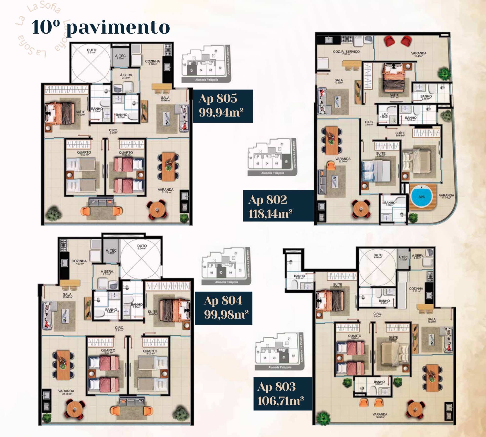 Apartamento à venda com 3 quartos, 99m² - Foto 10