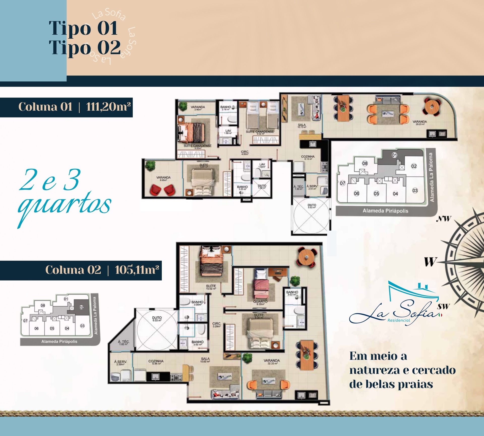 Apartamento à venda com 3 quartos, 99m² - Foto 3