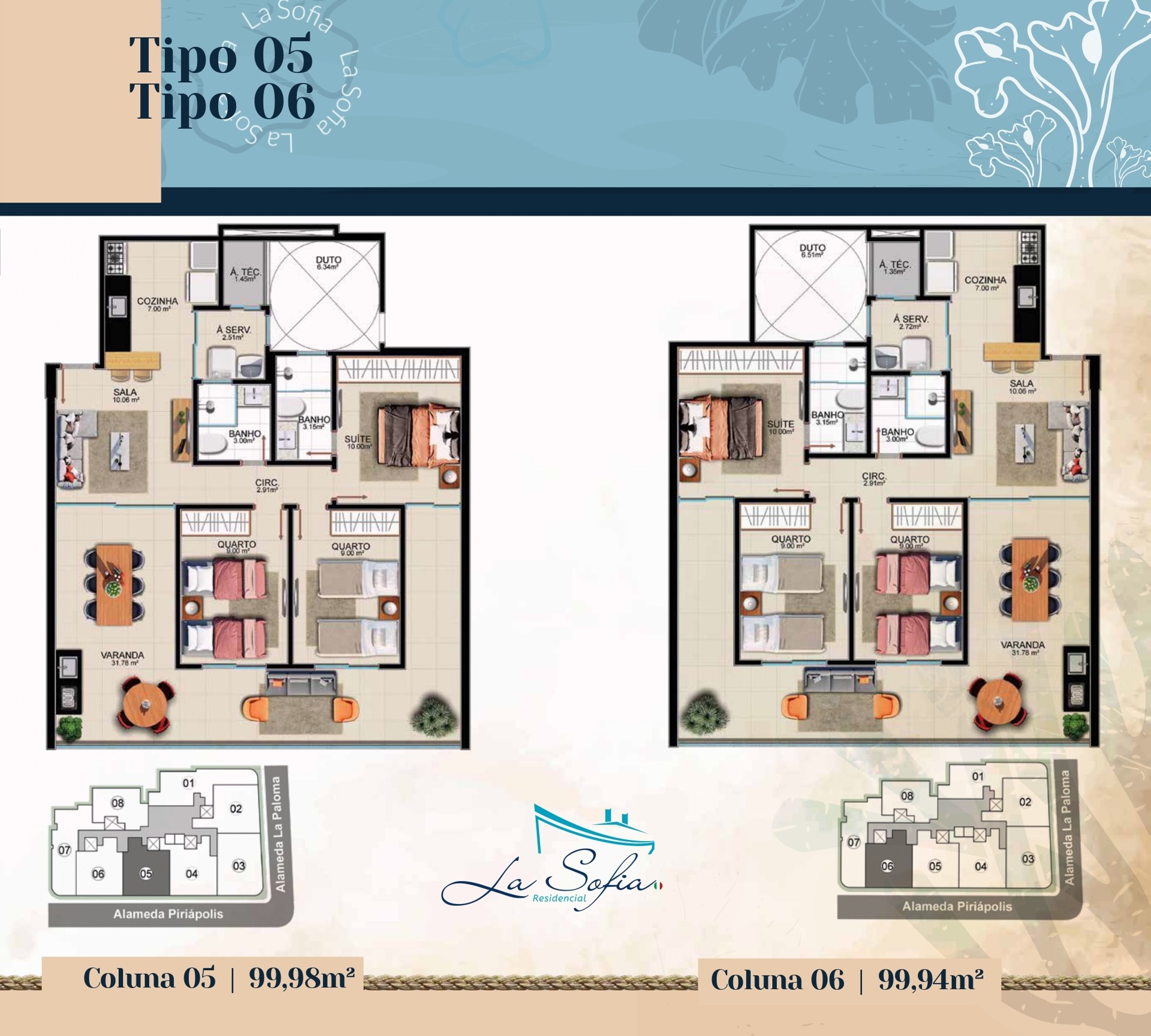 Apartamento à venda com 3 quartos, 99m² - Foto 5