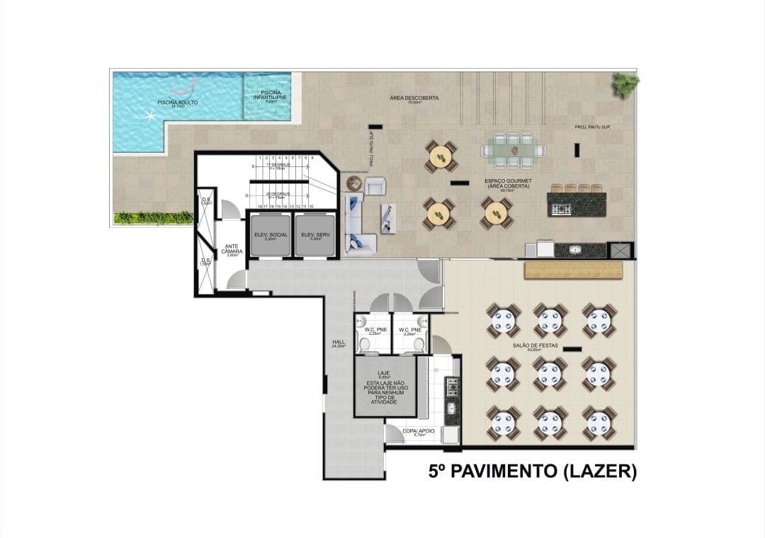 Apartamento à venda com 3 quartos, 93m² - Foto 6