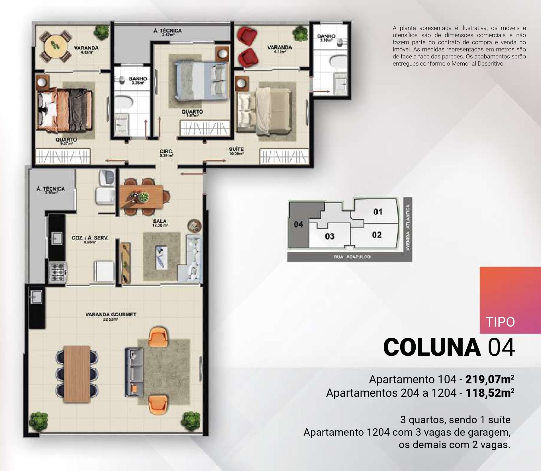 Apartamento à venda com 3 quartos, 118m² - Foto 14