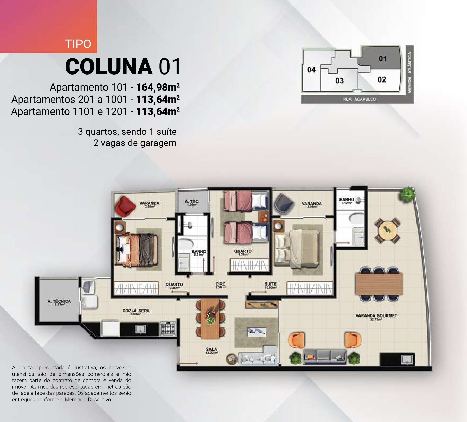 Apartamento à venda com 3 quartos, 118m² - Foto 11