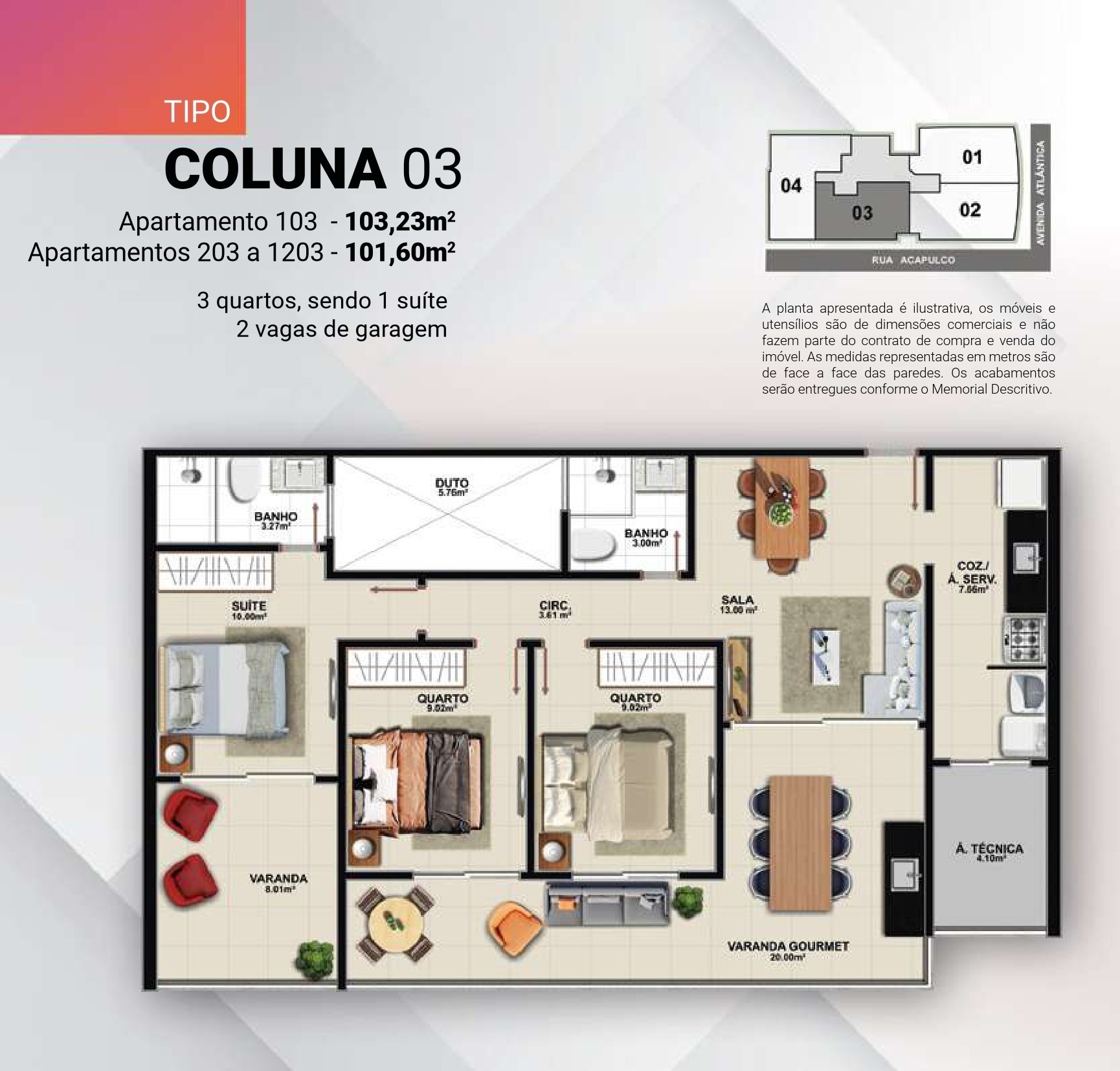 Apartamento à venda com 3 quartos, 118m² - Foto 13