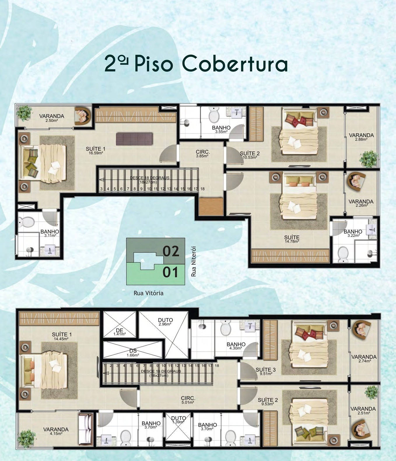 Apartamento à venda com 3 quartos, 101m² - Foto 5