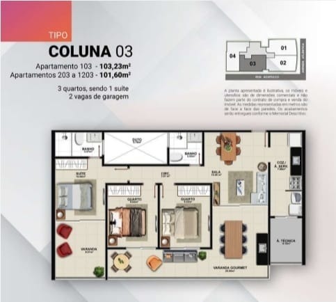 Apartamento à venda com 3 quartos, 118m² - Foto 15