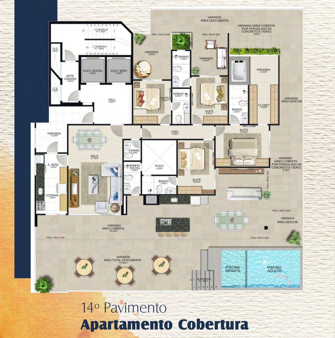 Apartamento à venda com 3 quartos, 93m² - Foto 11