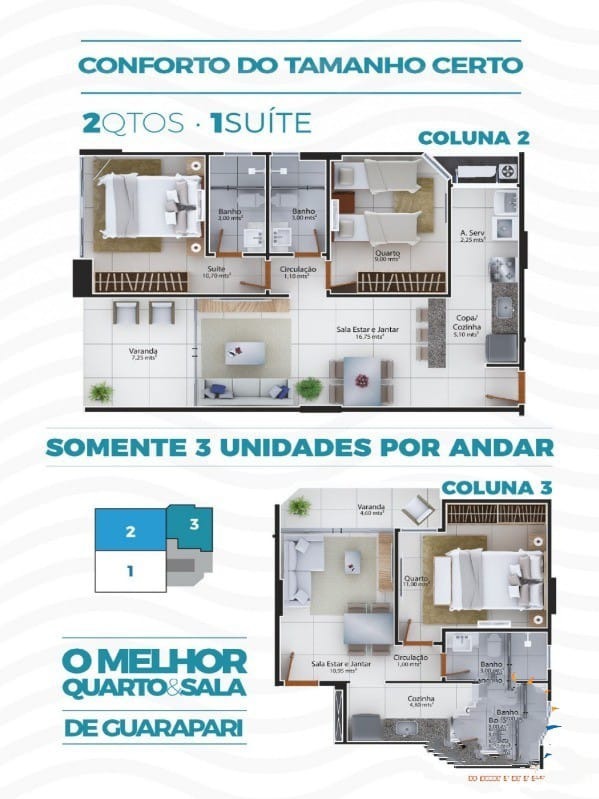 Apartamento à venda com 2 quartos, 60m² - Foto 4