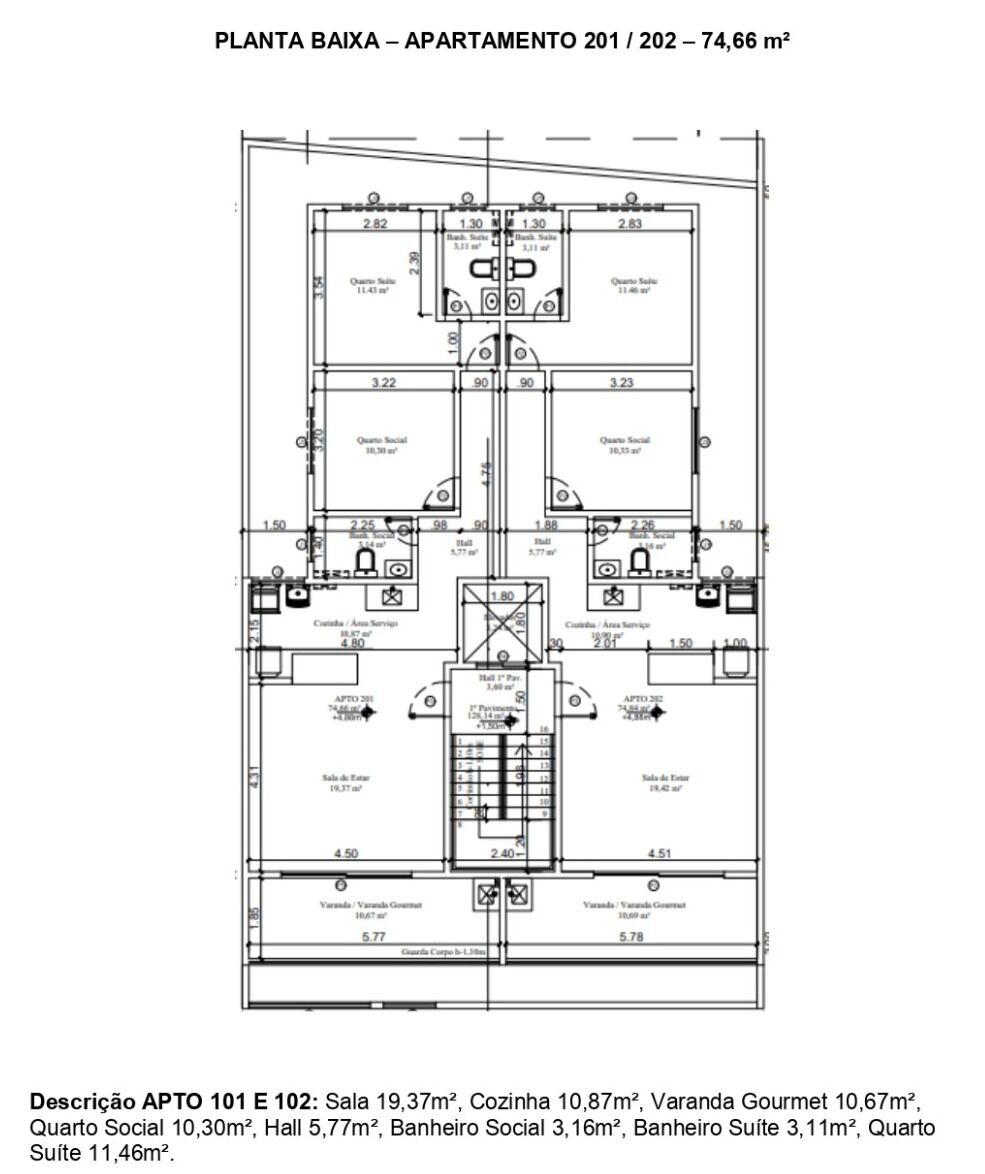 Apartamento à venda com 2 quartos, 63m² - Foto 3