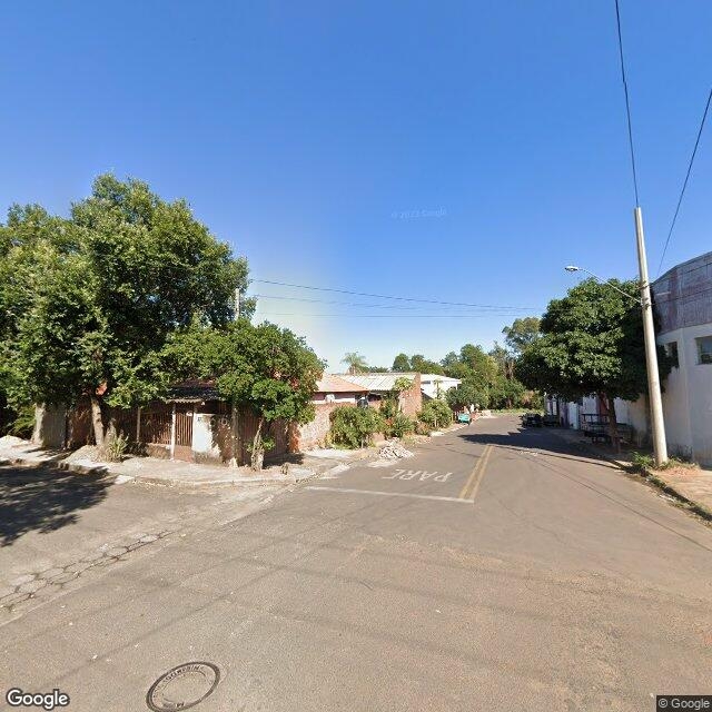 Imagem estática do "Street View" da localização