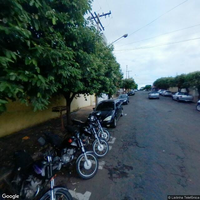 Imagem estática do "Street View" da localização