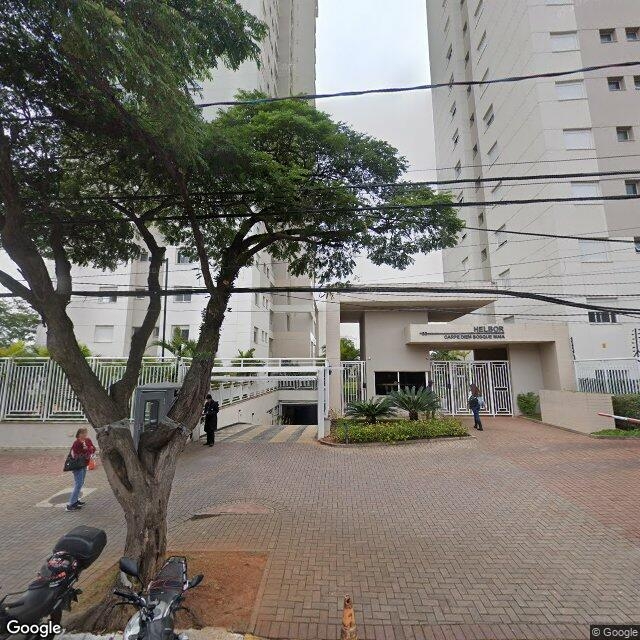 Imagem estática do "Street View" da localização