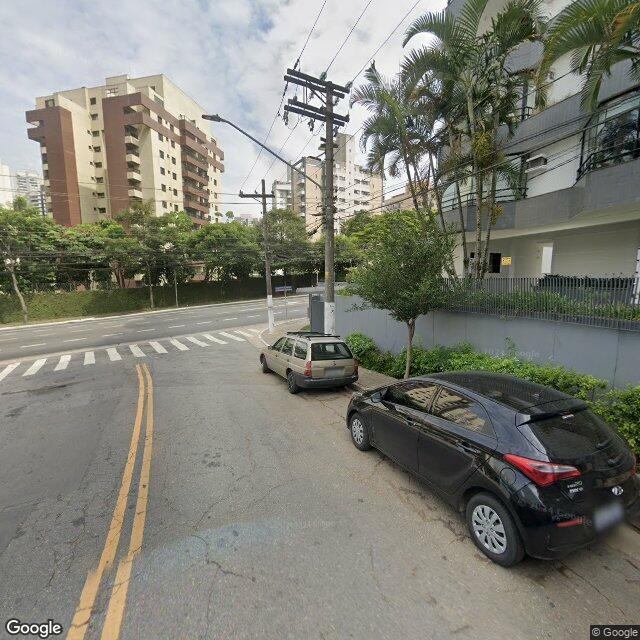 Imagem estática do "Street View" da localização