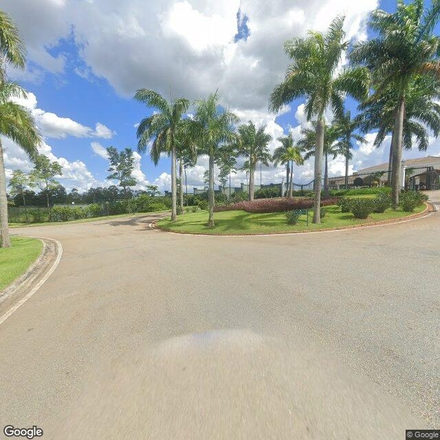 Imagem estática do "Street View" da localização