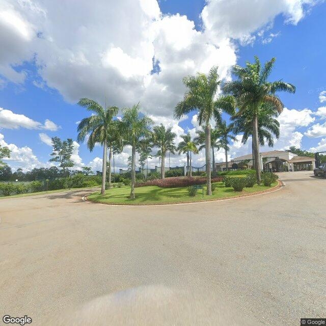 Imagem estática do "Street View" da localização