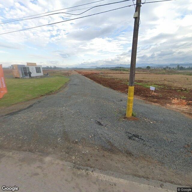 Imagem estática do "Street View" da localização