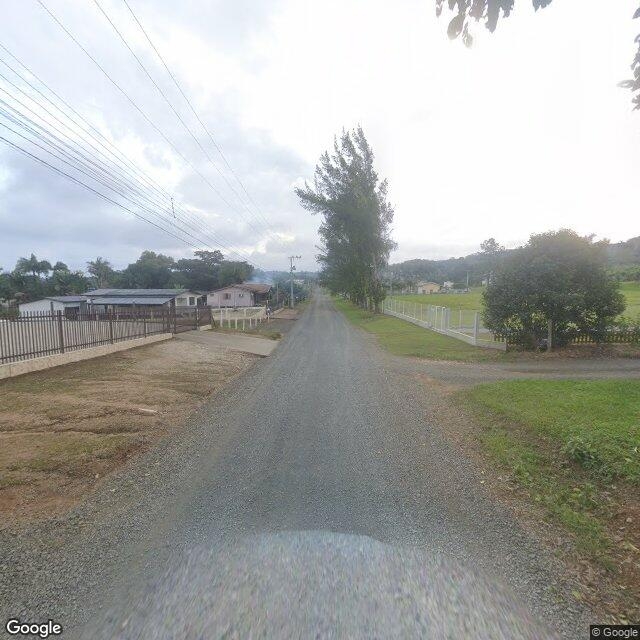 Imagem estática do "Street View" da localização