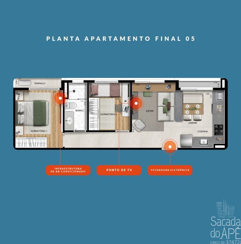 Apartamento, 1 quarto, 31 m² - Foto 11