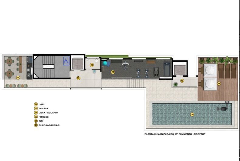 Apartamento, 1 quarto, 31 m² - Foto 23